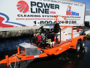 Power Wash Trailer Orange 23HP2