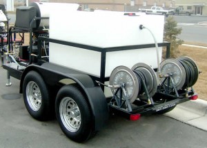 Trailer Two Silver Reels Back