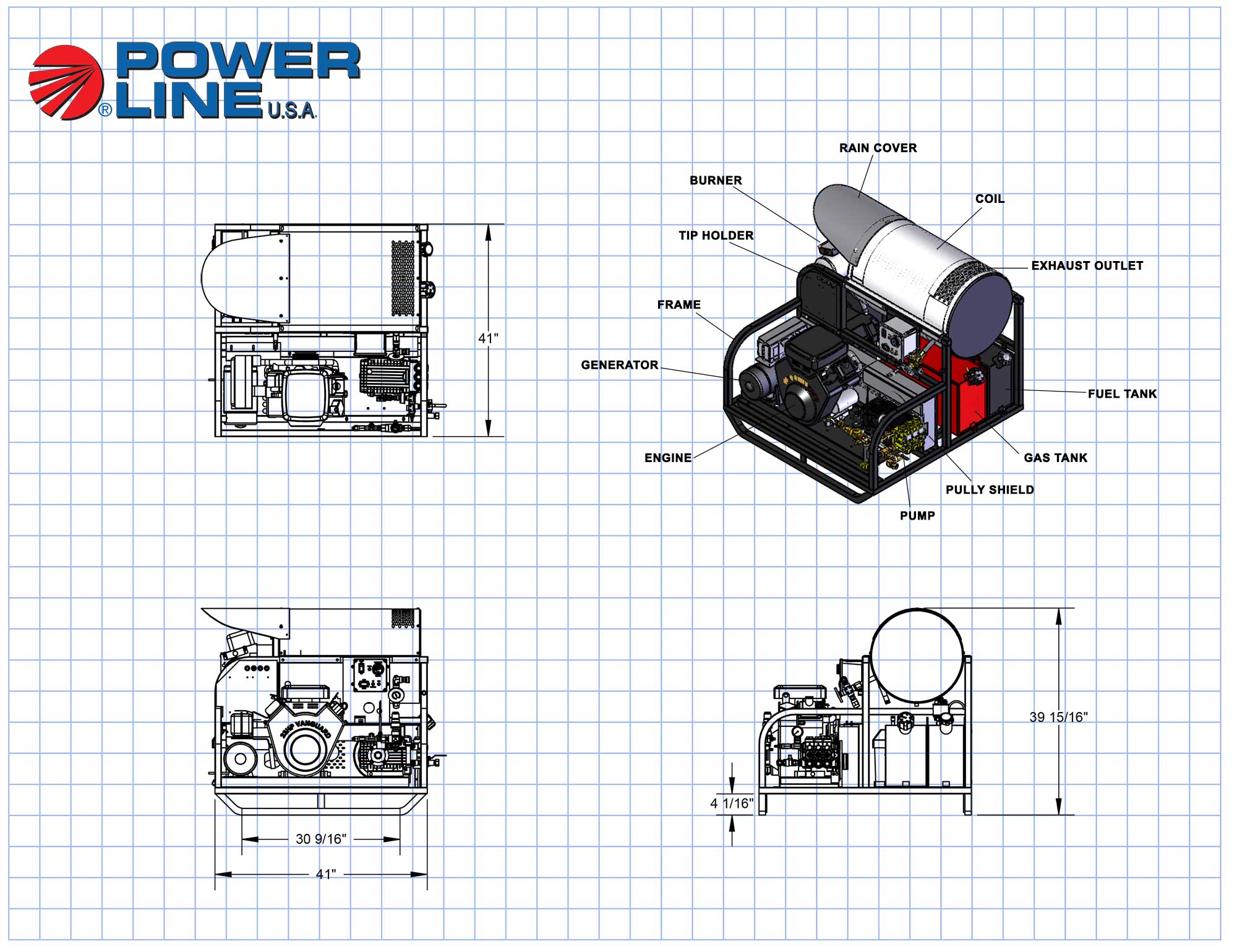 Power Washer Graph Paper