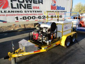 Power Wash Trailer Yellow