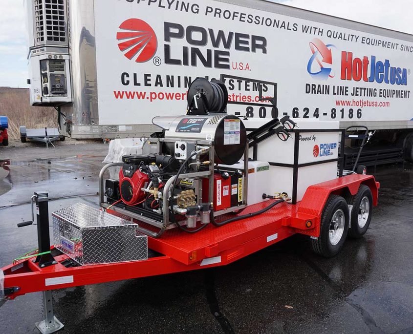 Soft Wash & Sanitizing Power Wash Trailer Systems