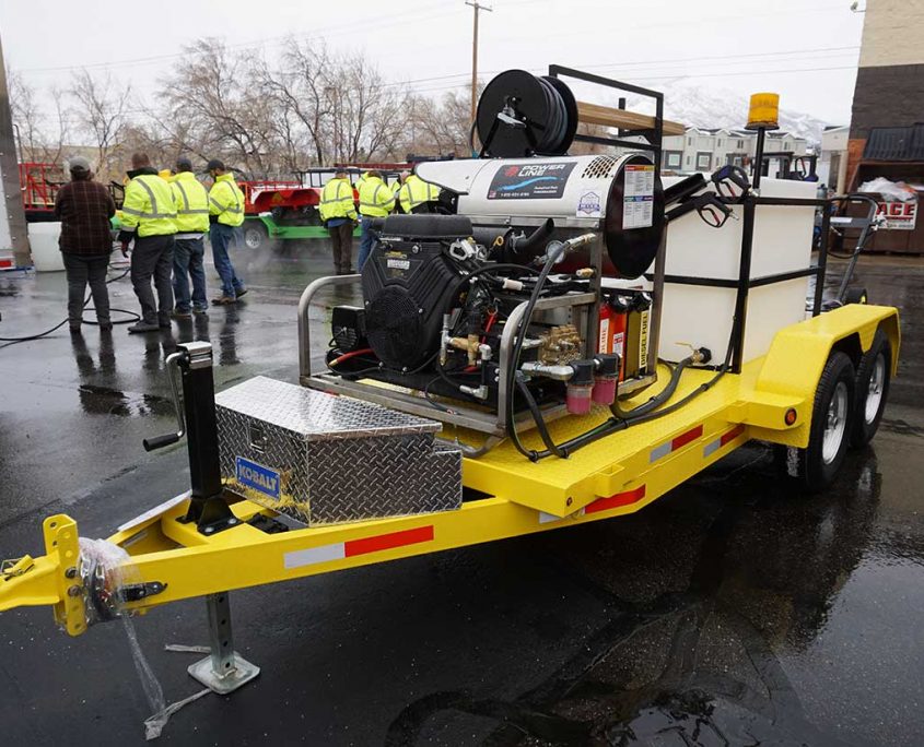 Soft Wash & Sanitizing Power Wash Trailer Systems