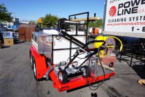 Power Wash Trailers with Soft Wash Red Trailer