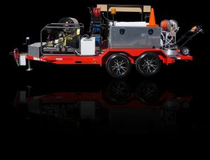 Red Power Washer Honda